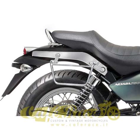 Borse Laterali Rigide M2A1 con supporti per Moto Guzzi Nevada .